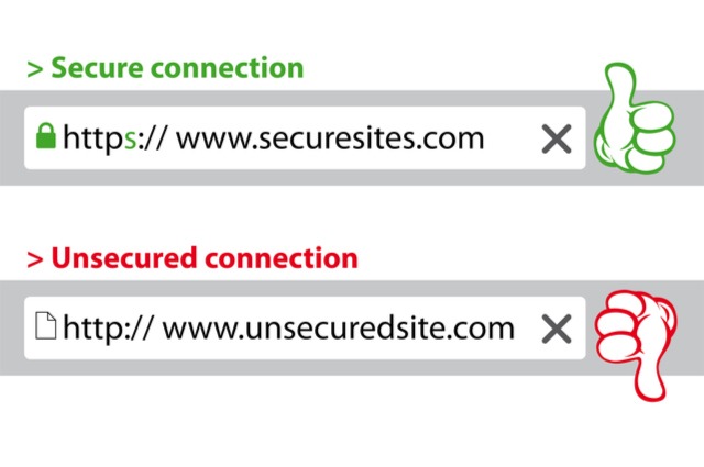 your connection is not secure